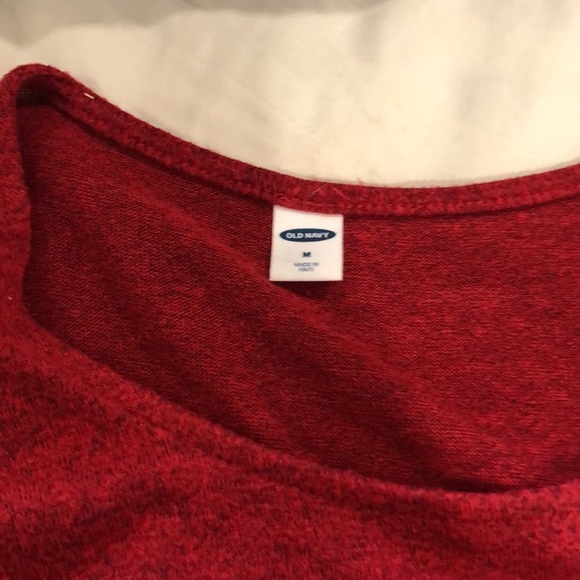 Old navy Red sweater size medium - Picture 2 of 3